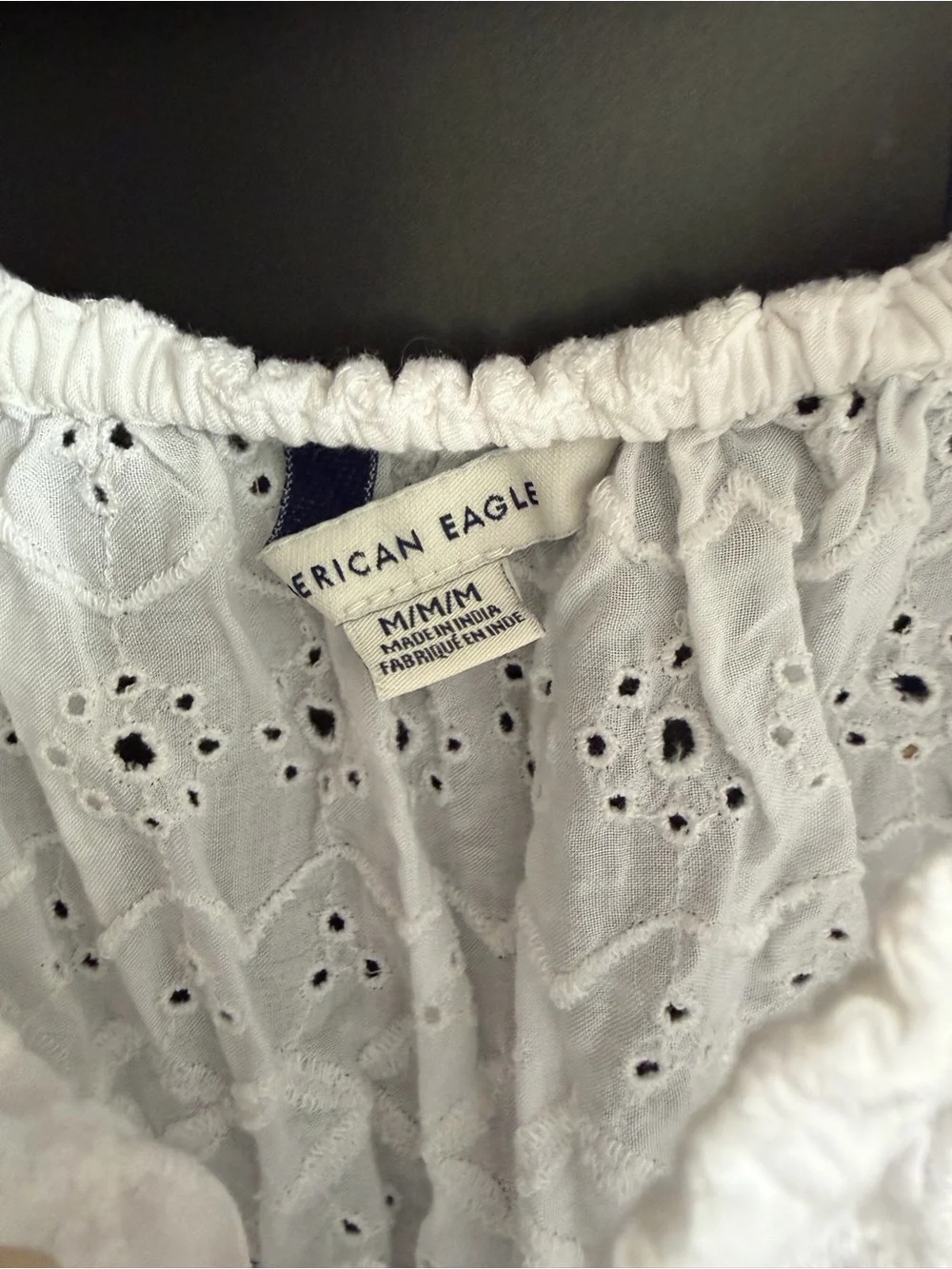 American Eagle Off-Shoulder peasant top - Picture 2 of 2